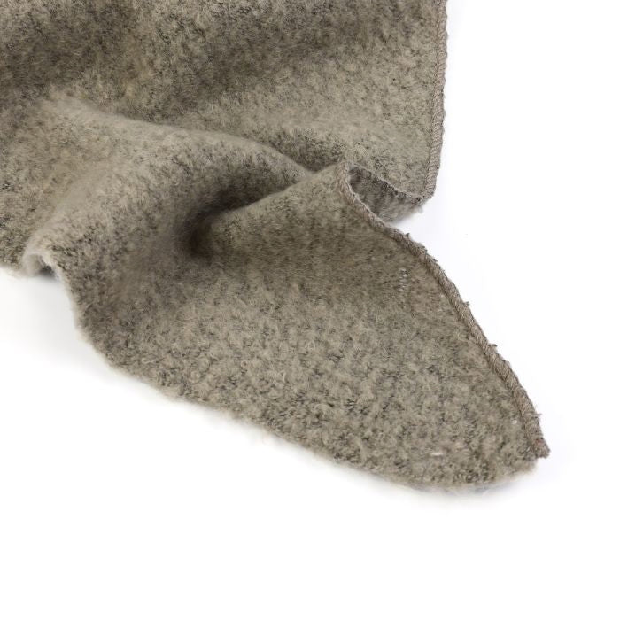 Legergroene Gebreide Sjaal - Viscose 55x180cm