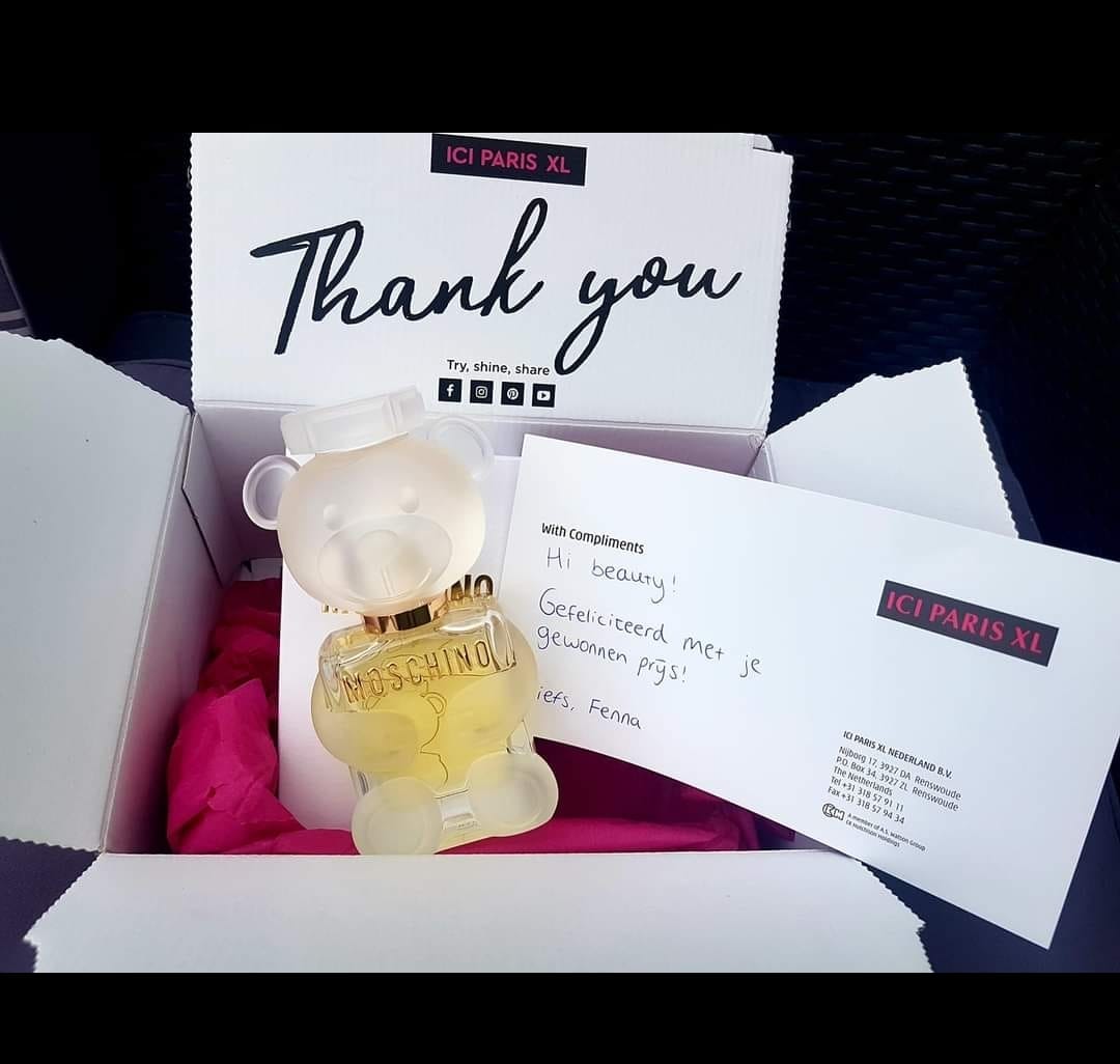 Moschino Toy 2 Eau de Parfum 100ml review - teddybeer fles speelse luxe geur