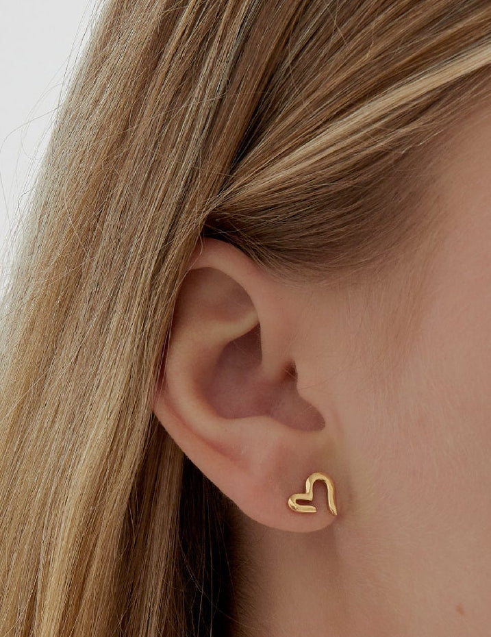 Oorbellen open your heart