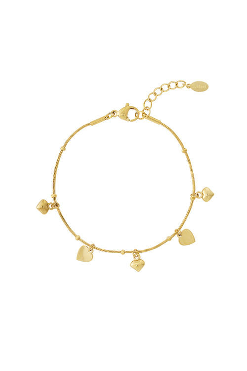 Mini hartjes armband