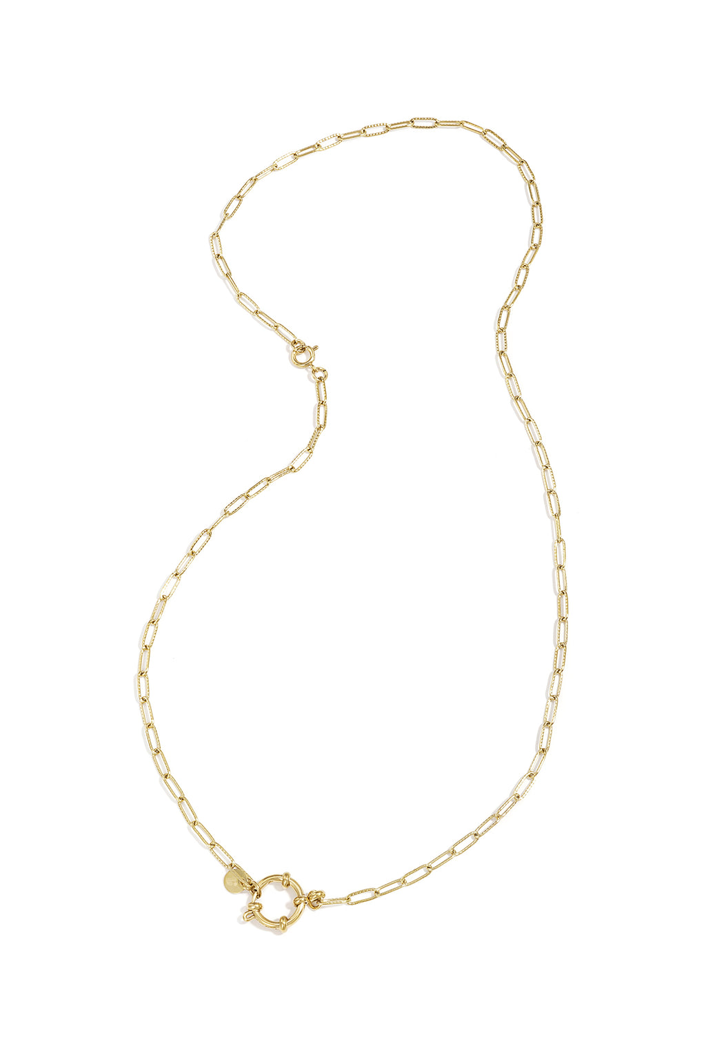 2-in-1 ketting en armband met ovale schakels