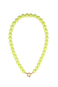 Ketting met kralen en frontsluiting-12mm