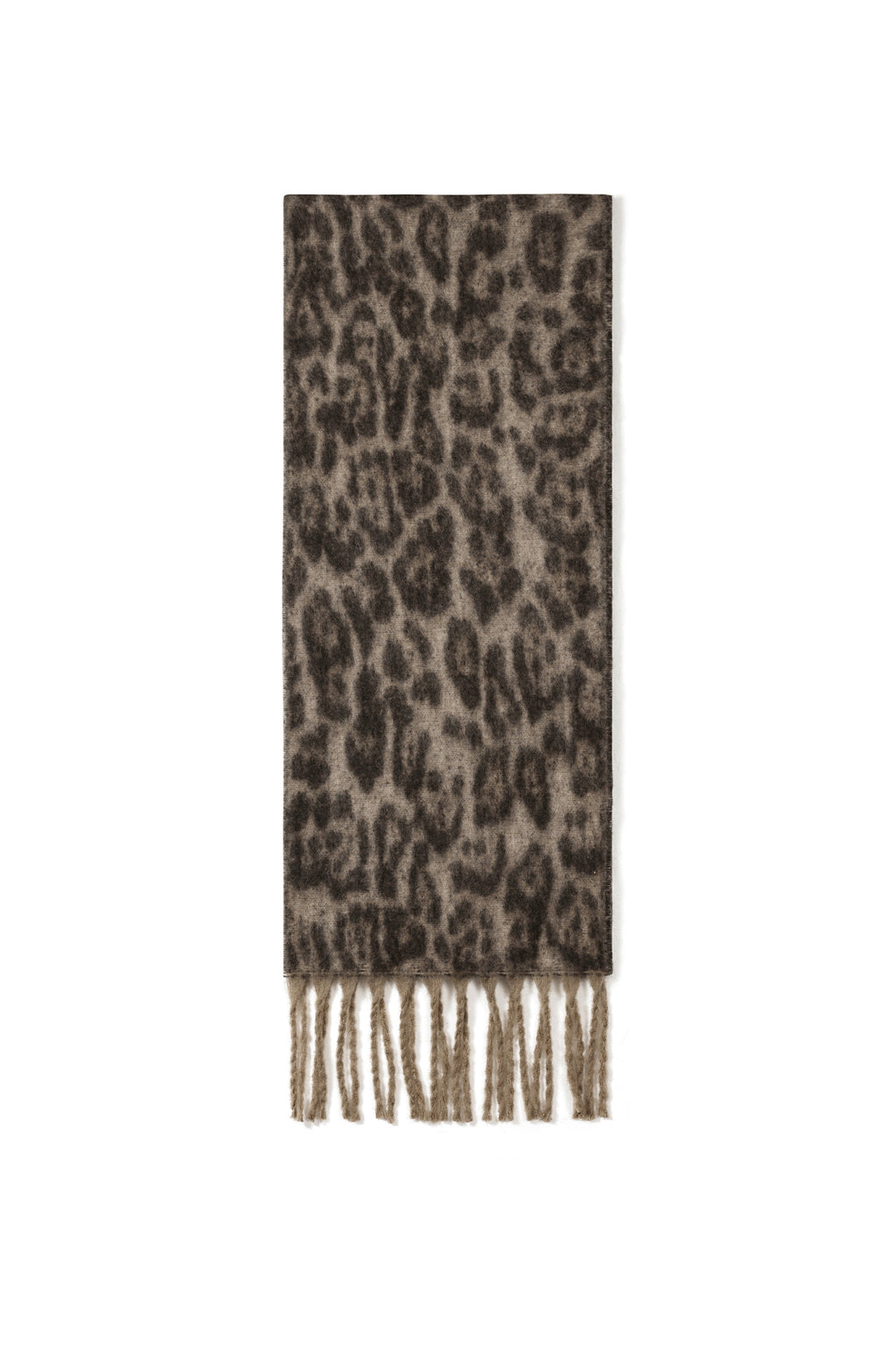 Wintersjaals met bloemenprint, casual, polyester, dagelijkse accessoires