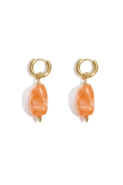Resin Drop Earrings irregular shape Casual Daily Simple Series Women's jewelry