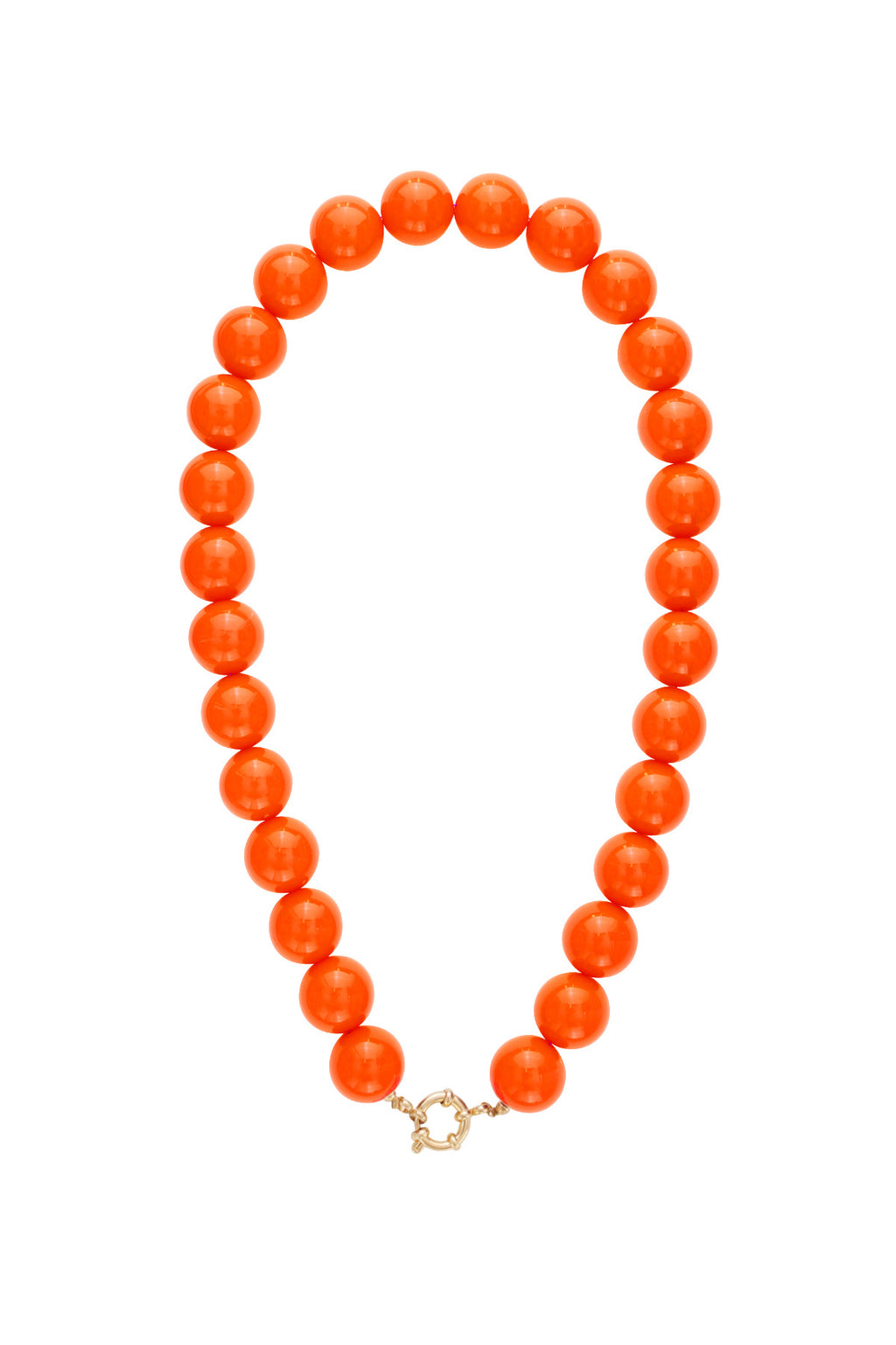 Hars kralen kettingen kralen casual dagelijks eenvoudig serie dames sieraden-15mm