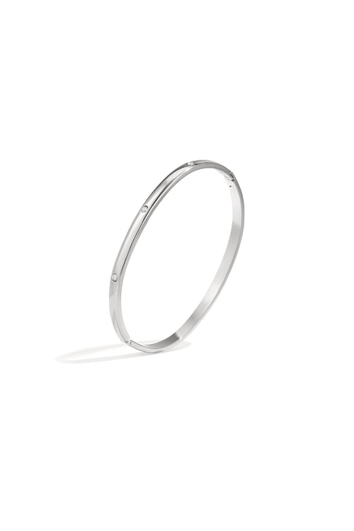 Armbanden van roestvrij staal, cirkel, casual, dagelijks, eenvoudig, serie, damessieraden