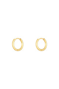 Oorbellen Little Hoops 1.4cm Zilver Stainless Steel