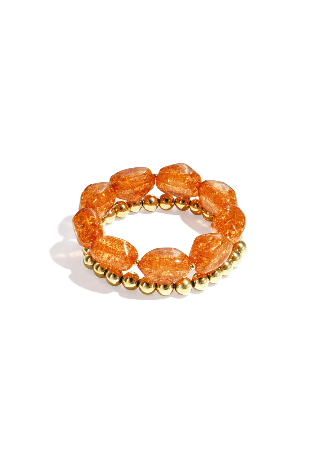 Armbanden met kralen van roestvrij staal, kralen, casual, dagelijks, eenvoudig, serie, damessieraden