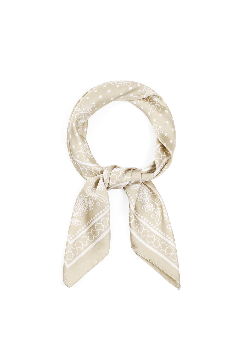 Zomersjaals met stippen, casual, polyester, dagelijkse accessoires