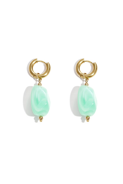 Resin Drop Earrings irregular shape Casual Daily Simple Series Women's jewelry