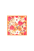 Zomersjaals met bloemenmotief, gemaakt van polyester, perfect als vakantie-/strandaccessoire.