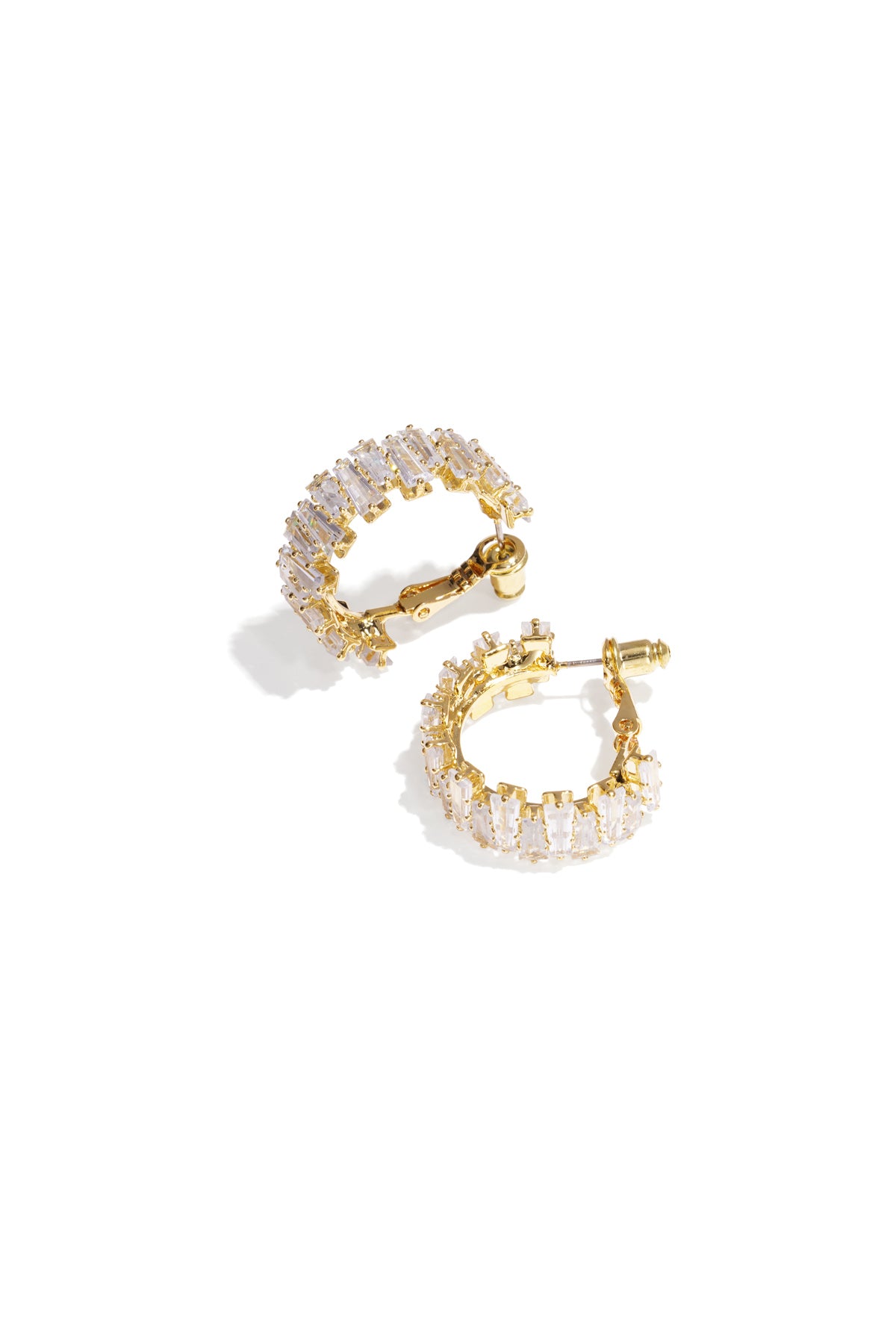 Koperen creolen geometrische casual dagelijkse eenvoudige serie dames sieraden