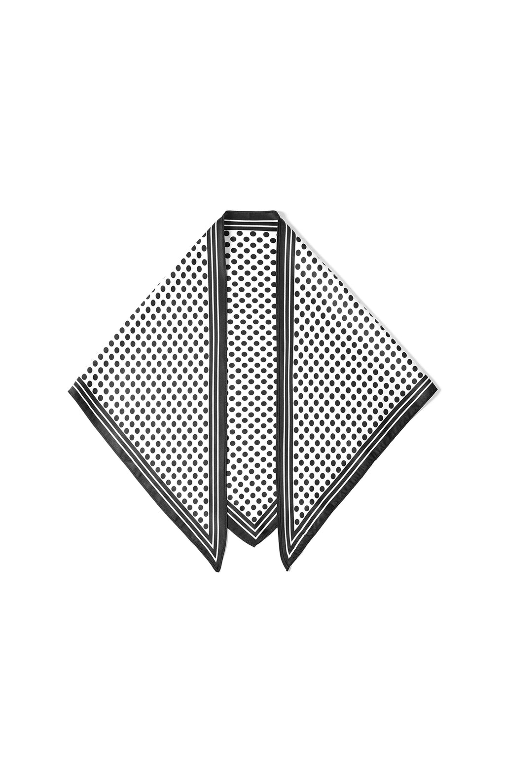 Zomersjaals met stippen, casual, polyester, dagelijkse accessoires