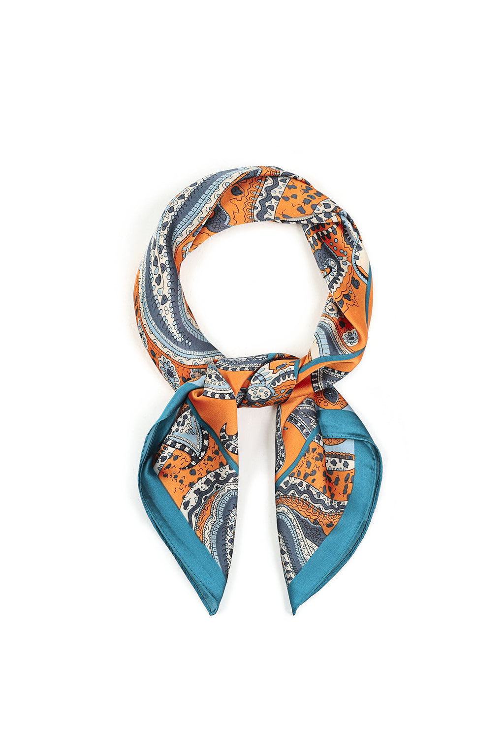 Zomersjaals met paisley-patroon, klassiek polyester, dagelijkse accessoires