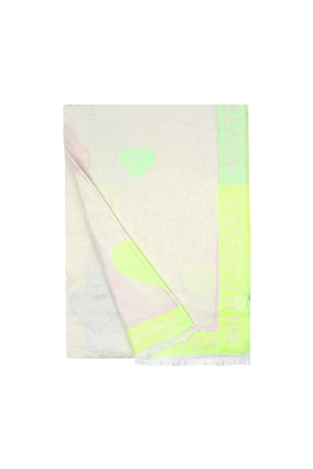 Colorful Print sjaal - multi