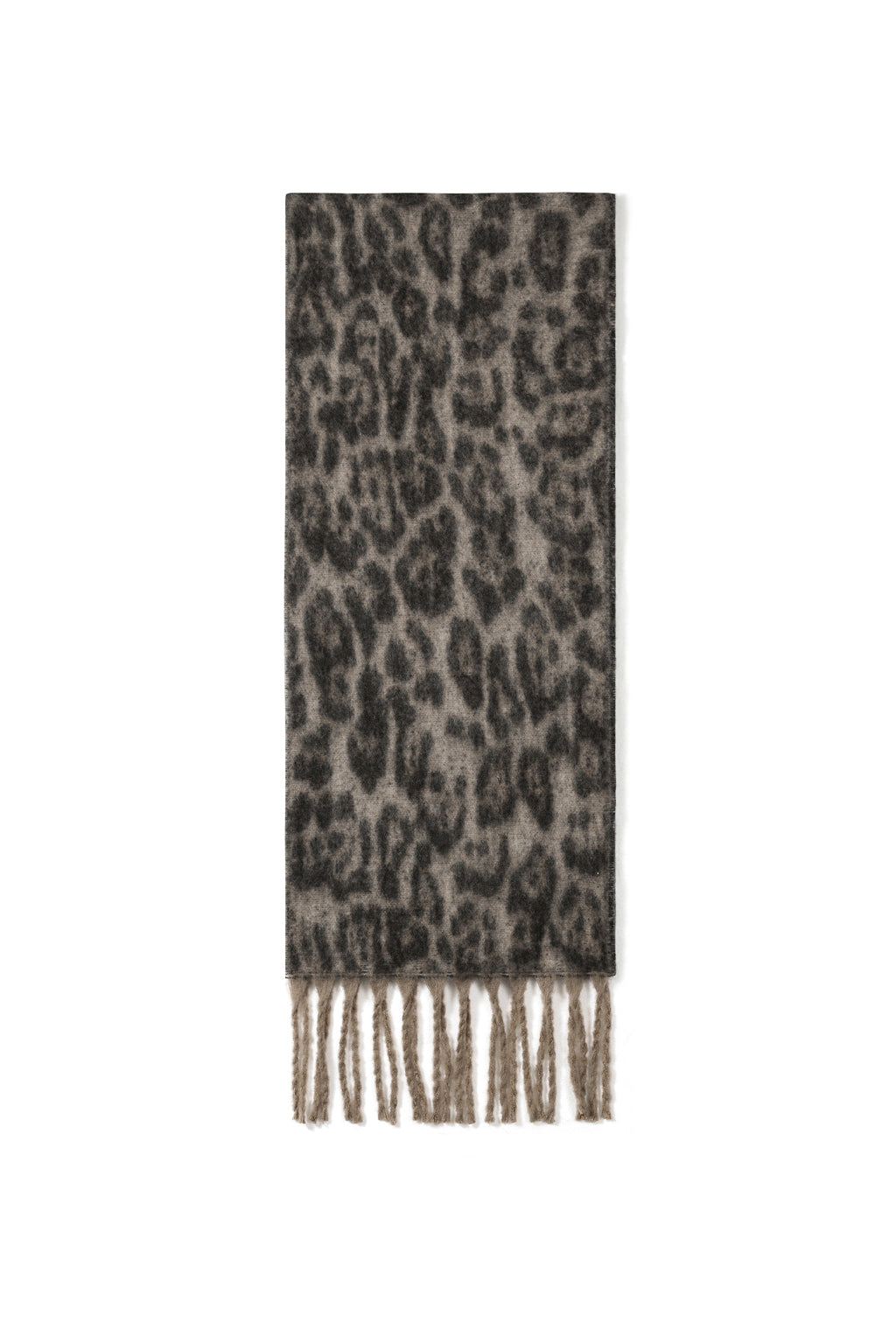 Wintersjaals met bloemenprint, casual, polyester, dagelijkse accessoires