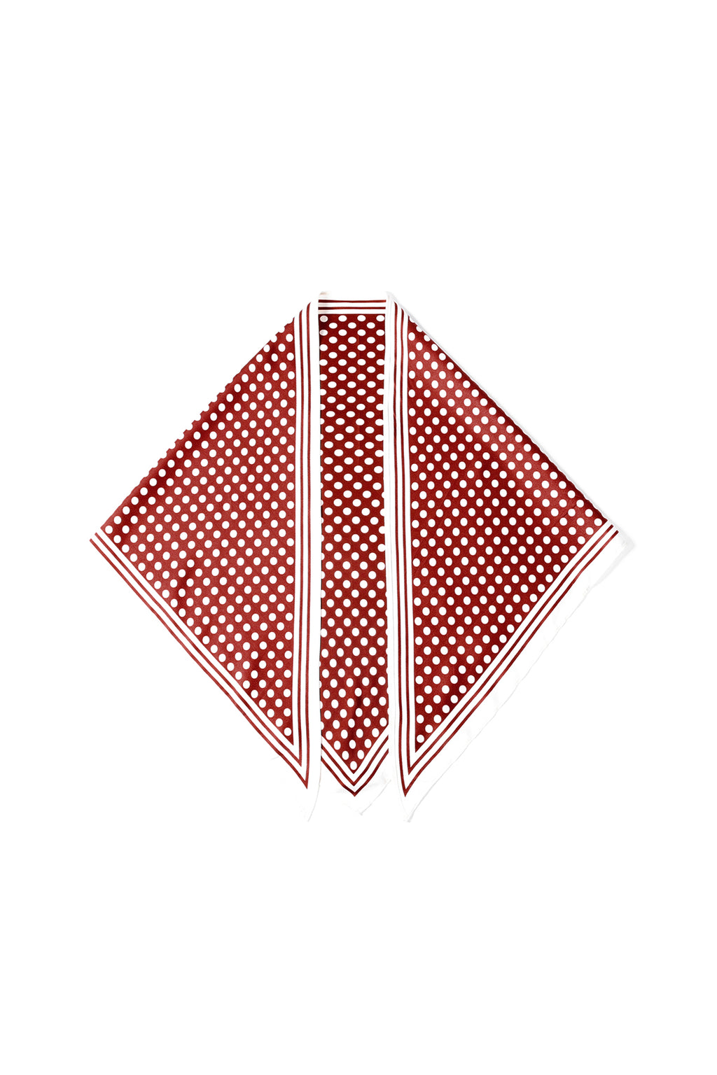 Zomersjaals met stippen, casual, polyester, dagelijkse accessoires