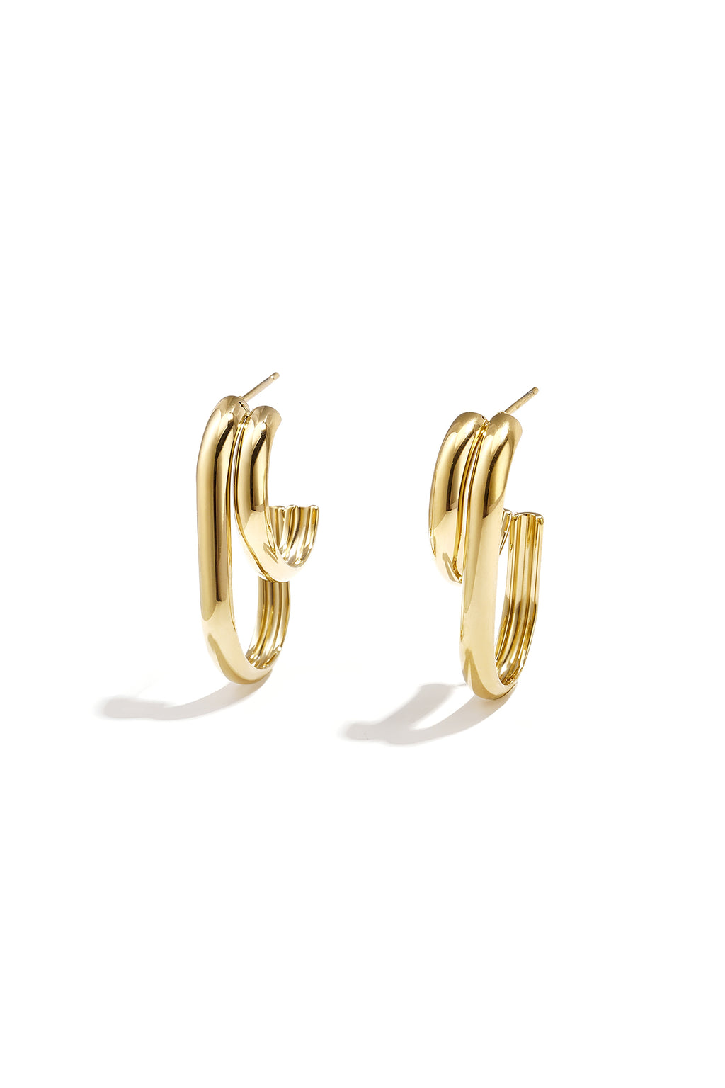 Stylish Stainless Steel Hoop Earrings for Women