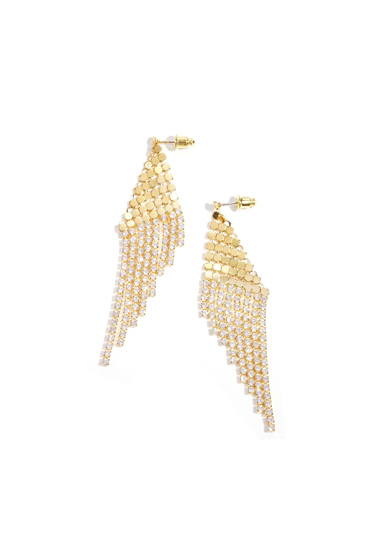 Koperen oorbellen Geometrisch Casual Kerst Eenvoudige serie Dames sieraden