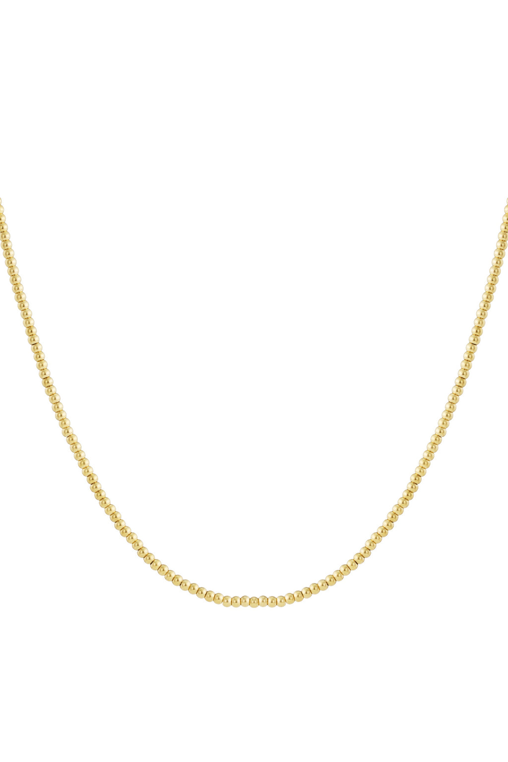 Ketting van massieve kralen - 4 mm