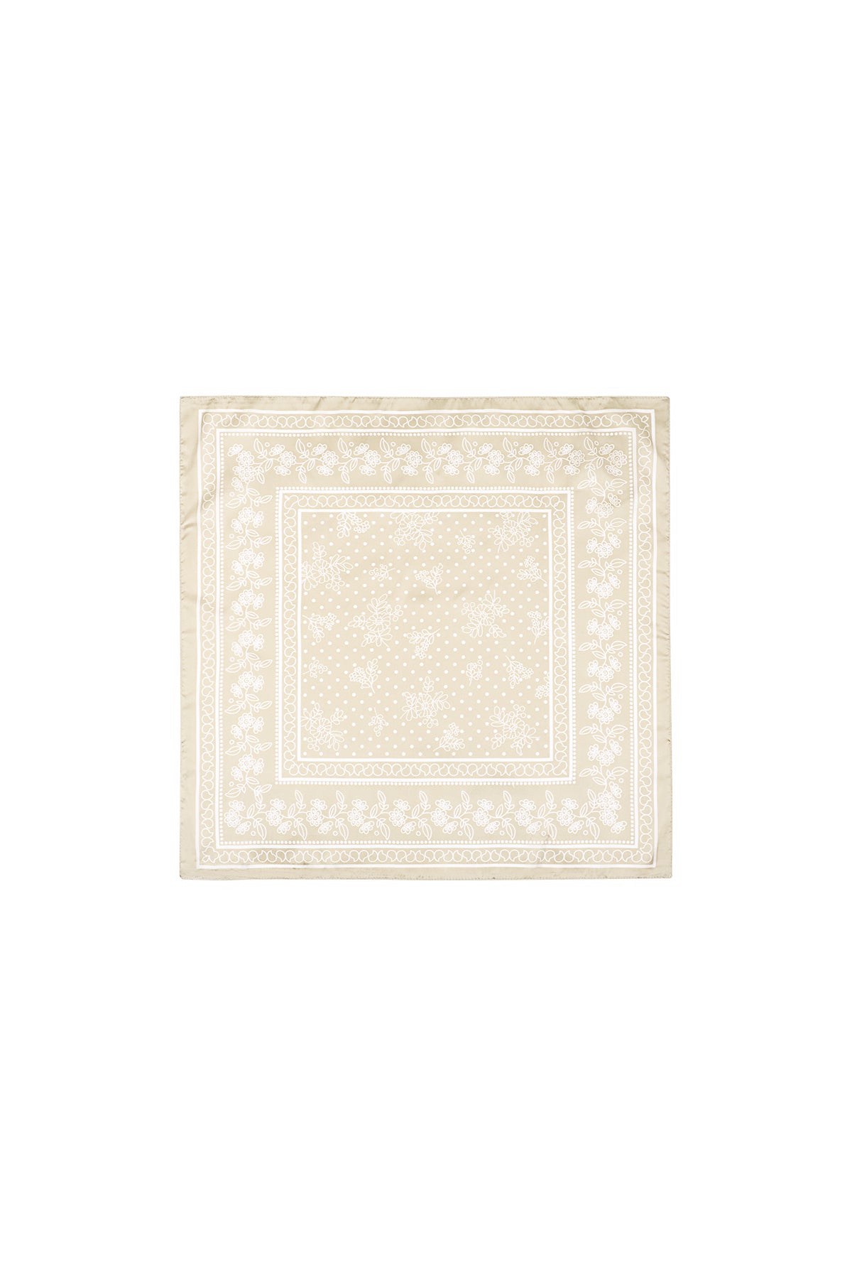 Zomersjaals met stippen, casual, polyester, dagelijkse accessoires