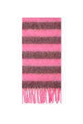 Wintersjaals met strepen, casual, polyester, dagelijkse accessoires