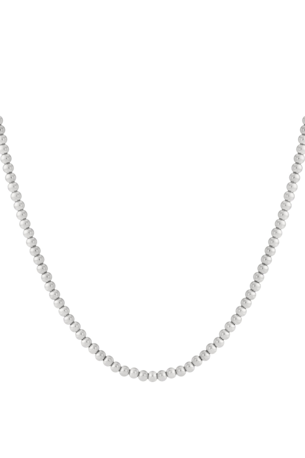 Ketting van massieve kralen - 6 mm