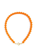 Ketting met kralen en frontsluiting-12mm