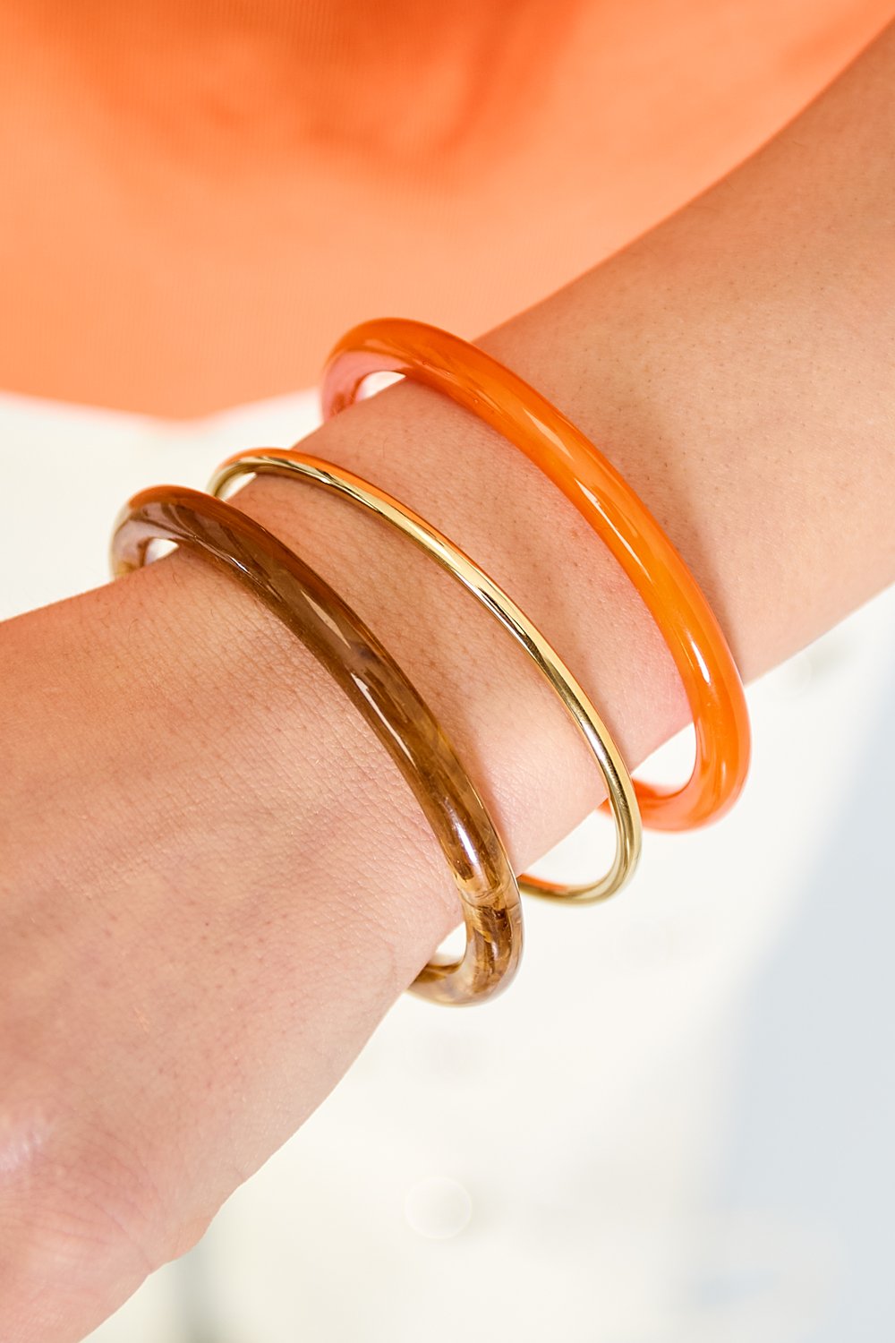 Acryl Armbanden Set - Statement Bangles Dames