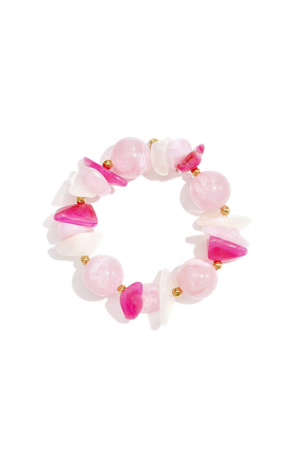 Armband met variërende kralen