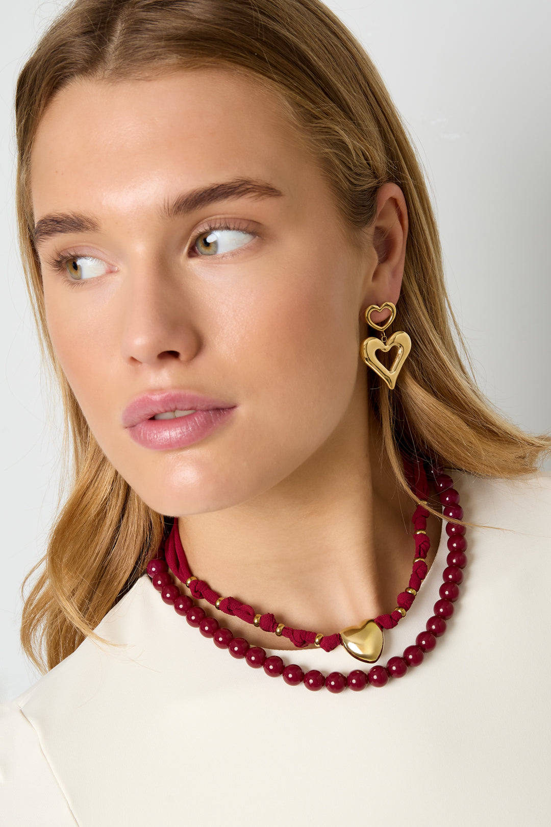 Hangerkettingen Hart Casual Dagelijks Eenvoudig Serie Damessieraden