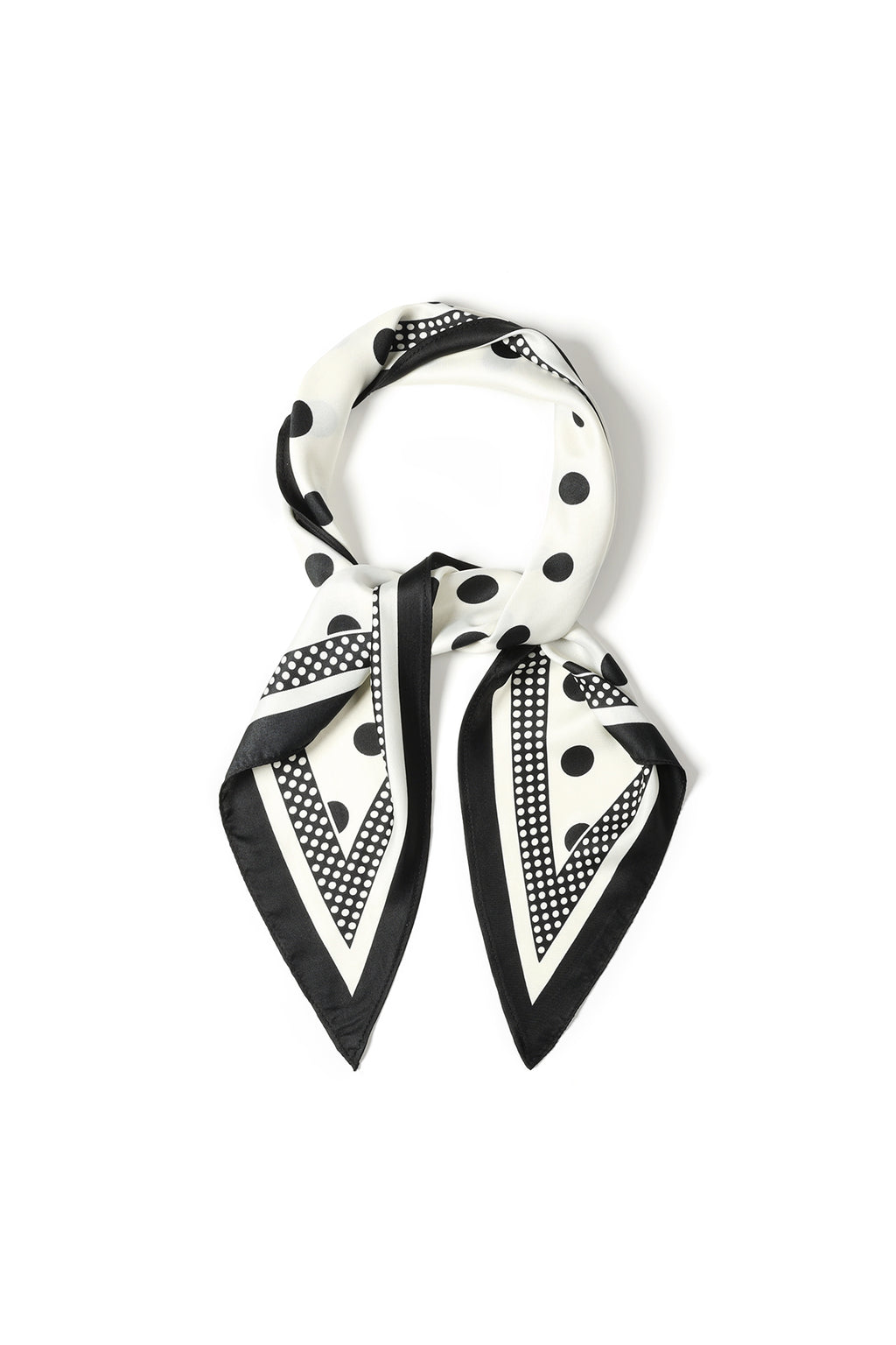 Zomersjaals met stippen, geschikt voor dagelijks gebruik, van polyester, dagelijkse accessoires