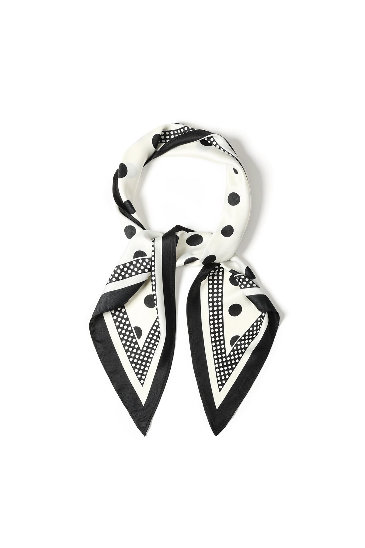 Zomersjaals met stippen, geschikt voor dagelijks gebruik, van polyester, dagelijkse accessoires