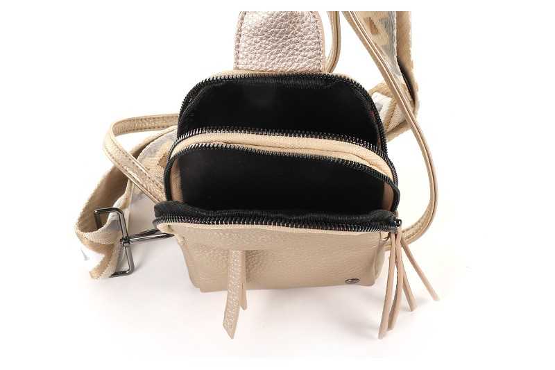 Champagne crossbodytas Bakkum