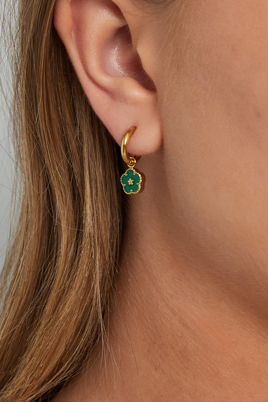 Mini flower earrings
