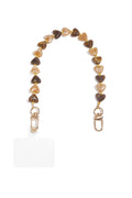 Telefoonketting met hartje, eenvoudig, acryl, dagelijkse accessoires