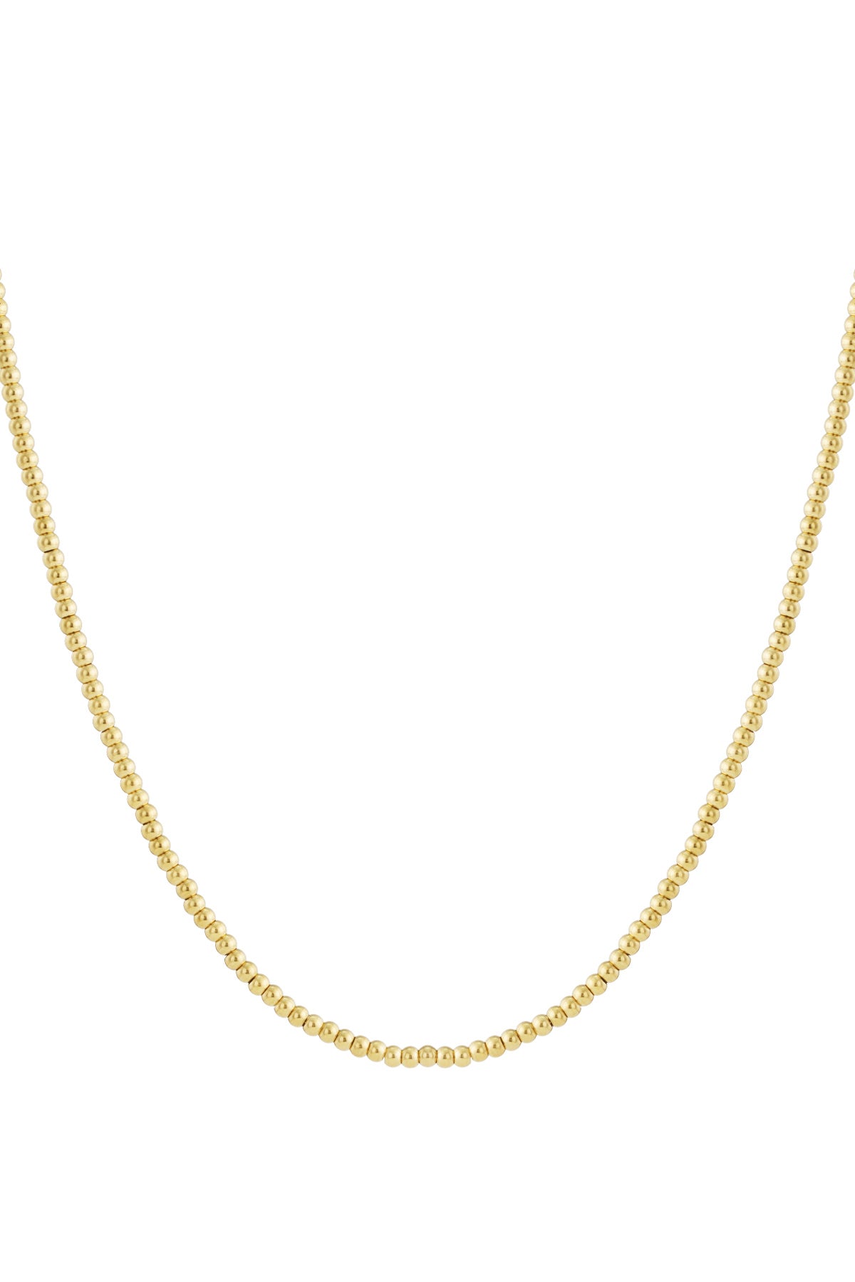 Ketting van massieve kralen - 5 mm