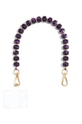Telefoonketting met kleurverloop, eenvoudig, acryl, dagelijkse accessoires