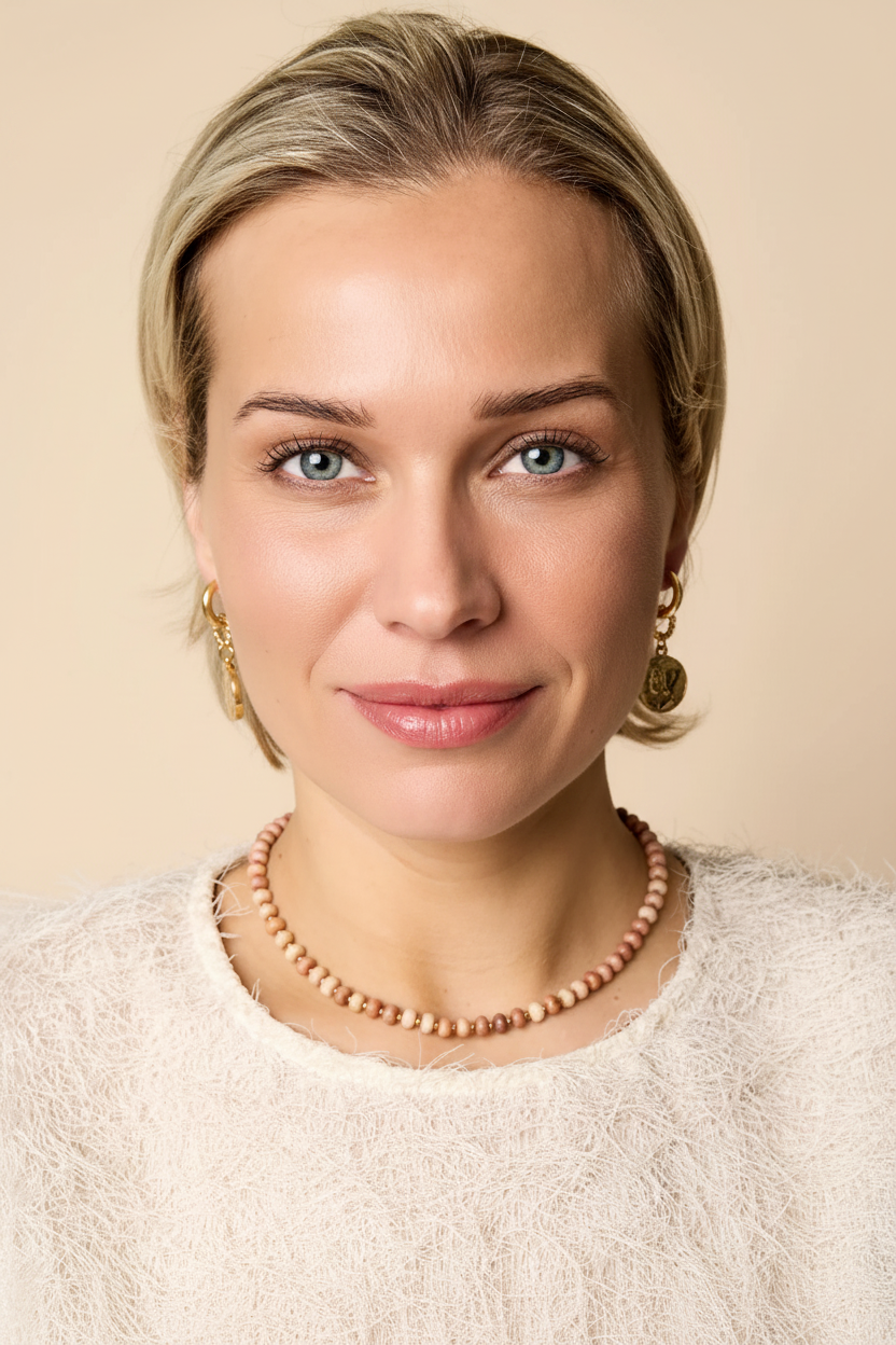 Stijlvolle Dame Kralen Ketting