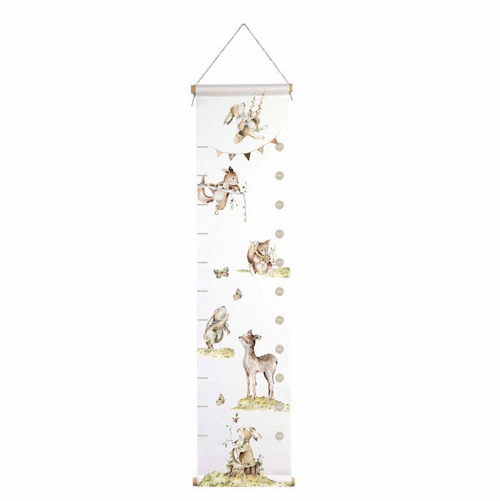 Growth Chart Forest Animals
