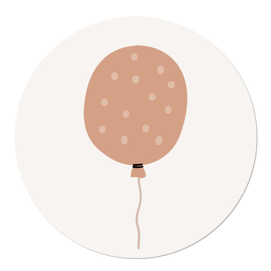 Muurcirkel Boho Ballon voor de kinderkamer