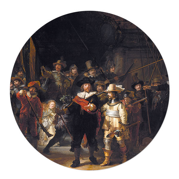 Behangcirkel de nachtwacht van Rembrandt van Rijn  