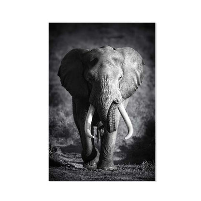Luxury Wall Decoration wall art Elephant (premium material and mat)