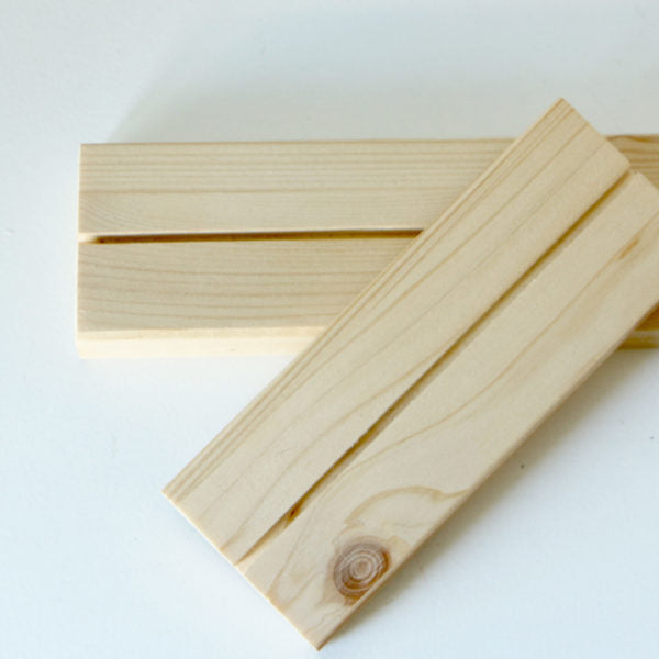 Wandkreisstandard aus Holz