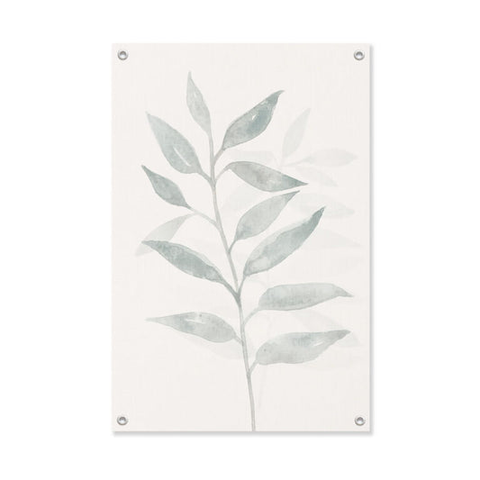 Garden poster Scandi leaf