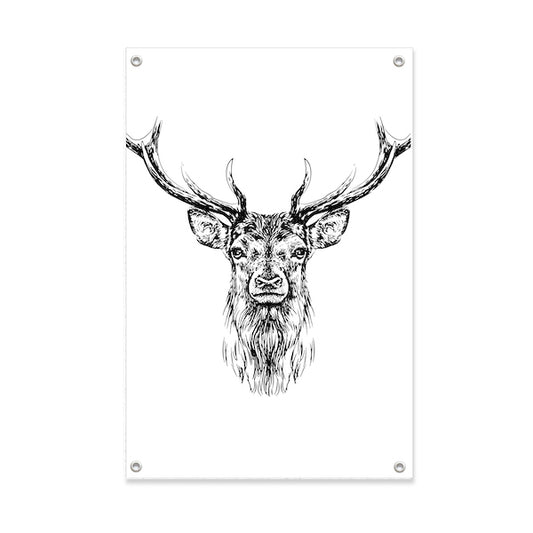 Garden poster Deer