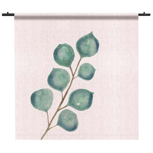 Tapestry Linen Botanical Eucalyptus Leaves